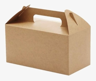 Cardboard Carton Png Image Background - Box With Carry Handle