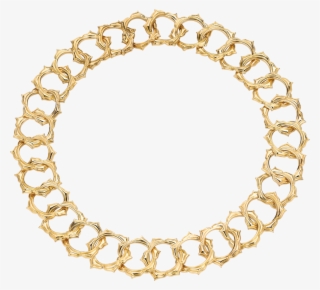 Gold Necklaces - Black And White Croatia Flag