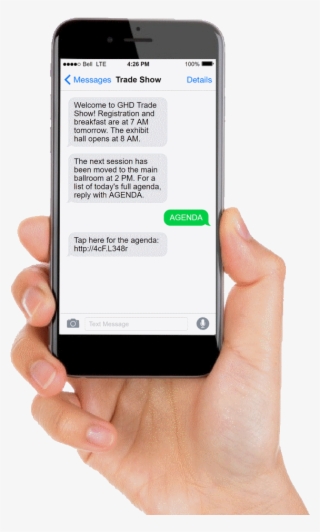 It's The Text Way To Promote A Product - Convite No Celular Branca De Neve