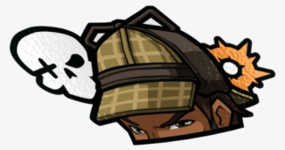 Mcree Sherlock Peeker Sticker - Cartoon