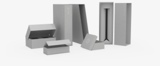 Rigid Cardboard Packaging - Wood