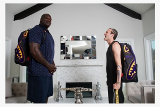 Los Angeles Lakers Shaquille O'neal Super Size Backpack - Sprayground Shaq Attack Backpack