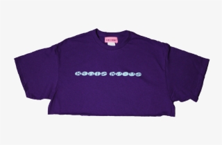 Kk 80s Purple Crop Top - Purple Crop Top Transparent Png