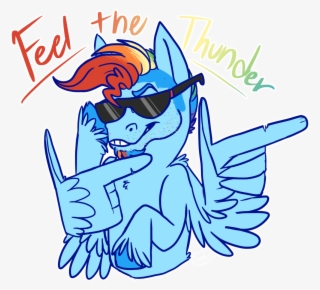 Starlord-wannabe, Facial Hair, Male, Pegasus, Pony, - Cartoon