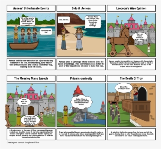 Aeneid Storyboard - Mulan And Father Transparent