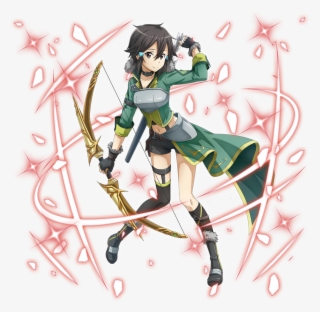 Full Sized Pictures Of Sinon, Yuuki, Silica And Lisbeth - Cartoon