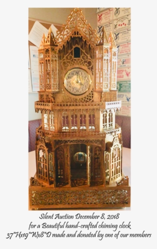 Beautiful Hand-crafted Chiming Clock - Quartz Clock