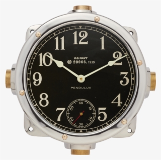 Navy Aluminum Master Clock - Claude Bernard Watch Women