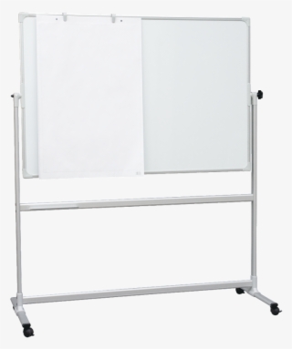Mobile Whiteboards With 360°revolving Board - Shelf