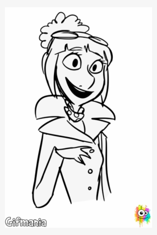 Lucy Wilde, The Secret Agent, Ready To Color - Lucy Mi Villano Favorito Para Colorear