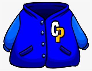 Vector Royalty Free Stock Collection Of Blue High Quality - Club Penguin Jacket