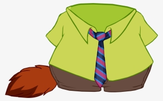 Nick Wilde Costume Club Penguin Wiki Fandom Powered - Codes De Free Penguin Zootopia