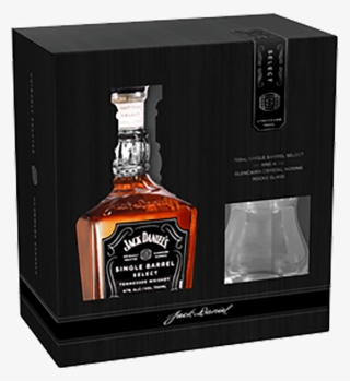 Jack Daniel's Single Barrel Whiskey With Glass - Jack Daniel Single Barrel Gift Set