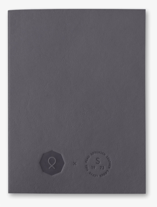 The Last Notebook Blue Grey - Leather