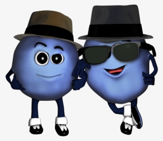 Blueberries Cartoon