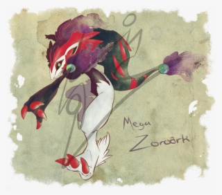 My Design For A Mega Zoroark, Being Dark/ghost-types - Pokémon Zoroark Mega Evolution