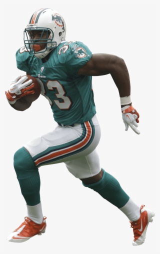 American Football - Miami Dolphins Football Player