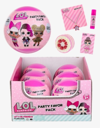 L - O - L - Surprise Party Favor Ball - Box