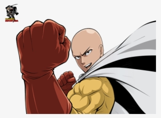 One Punch Man Clipart Saitama - Cartoon