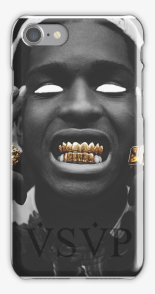 Asap Rocky Iphone 7 Snap Case - Asap Rocky Black And Gold