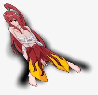 Erza Scarlet Waifu Sticker - Illustration