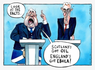 Alex Salmond - Cartoon