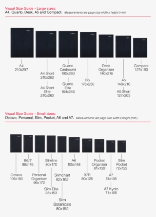 Notebook A6 Vanessa Lined Journal - Diary Sizes