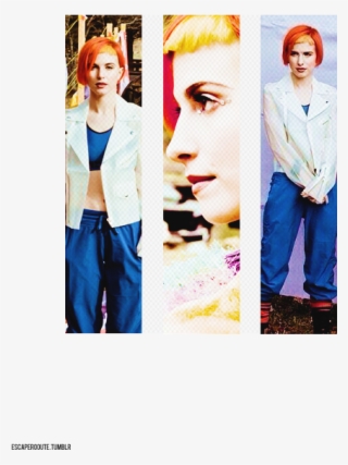 “ -hayley Williams On Set Of “ain't It Fun” - Girl