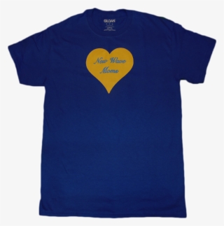 New Wave Moms Blue And Yellow - Active Shirt