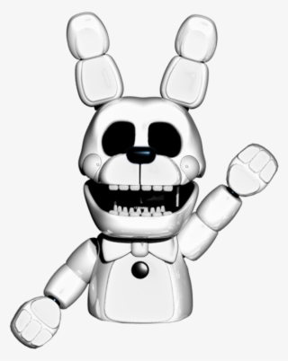 White Rabbit Puppet By Pkthunderbolt100 - Fnaf Fredbear Hand Puppet