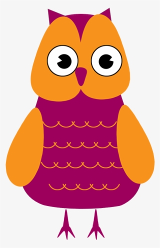 Modern Owl Clip Art - Clip Art