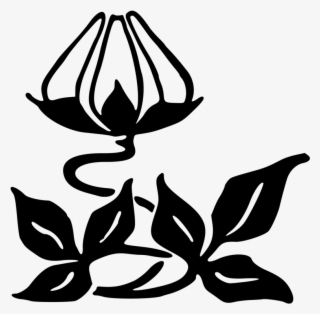 Graphic Arts Flower Line Art Idea