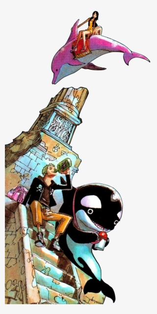 Zoro & Robin From Chapter 471 Color Spread - One Piece