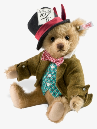 Steiff Mad Hatter Teddy Bear - Alice In Wonderland Teddy Bear