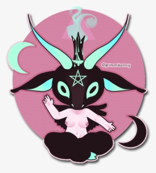 Contact Me - Cute Baphomet