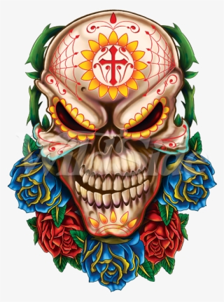 Evil Day Of The Dead Skull - Day Of The Dead Skulls Evil
