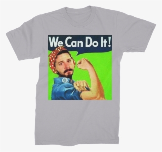 We Can Do It Meme ﻿premium Jersey Men's T-shirt - Rosie The Riveter