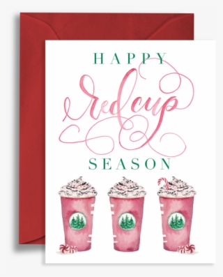 Happy Red Cup Season Notecard
