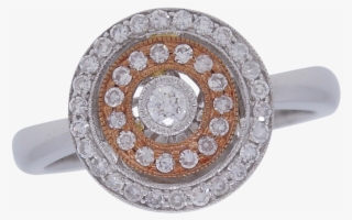 Diamond Circle Ring - Engagement Ring