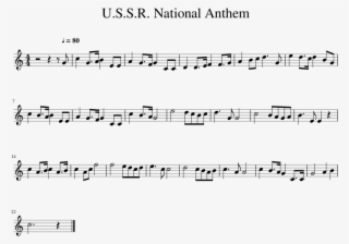U - S - S - R - National Anthem Alto Sax