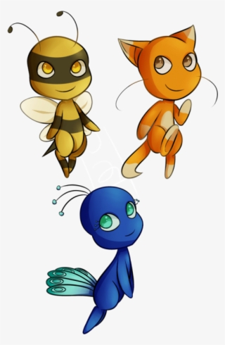 Free Png Download Remaining Kwami Headcanons By Backyardweed - Miraculous Ladybug Como Kwami