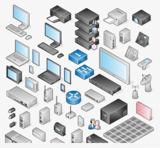 Networking Clipart Computer Project - Network Diagram Clipart