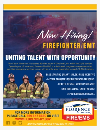 For More Information, View The Job Posting, - Florence