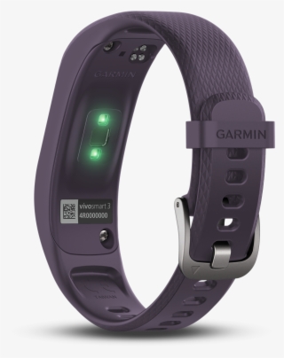 Garmin Vivosmart 3 Purple - Garmin Vivosmart 3 Silver Large