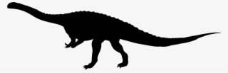 Massospondylus Dinosaur Silhouette Png - Lesothosaurus