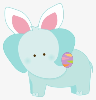 Easter Elephant - Easter Elephant Clipart