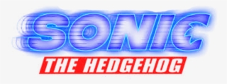 Sonic Movie Logo Png - Graphic Design