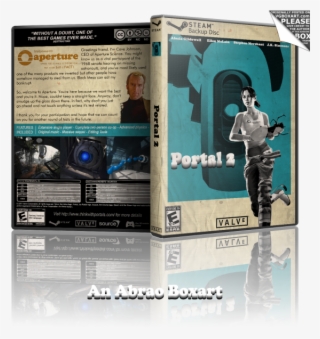 Portal 2 Box Art Cover - Portal 2