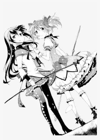 Puella Magi Madoka Magica Transparent Madoka Kaname - Puella Magi Madoka Magica Nagisa Manga