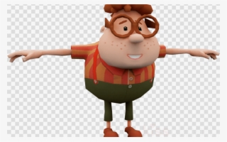Clipart Resolution 1085*736 T Pose Dank Clipart Carl - Carl Wheezer T Pose Png